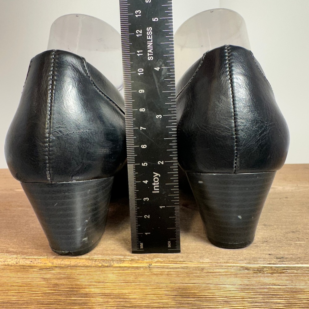 Life Stride Mary Jane Clog Comfort Heels SZ 8M Soft System Academia Grunge Retro - Picture 7 of 10
